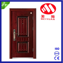 2017 New Design Hot External Iron Main Steel Door with Handle